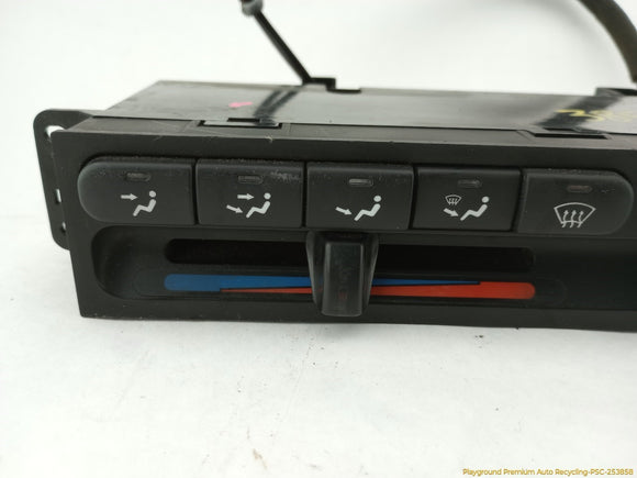 Honda Prelude Climate Control Panel