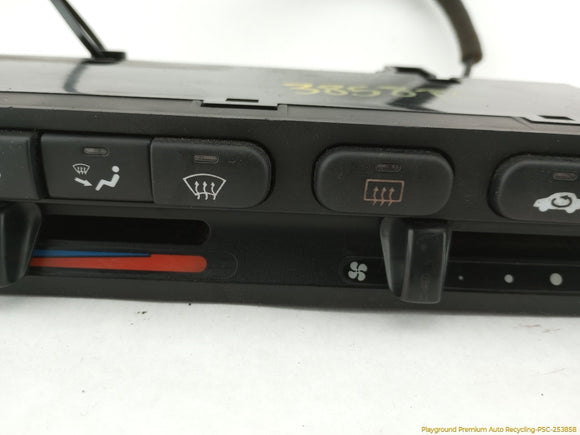 Honda Prelude Climate Control Panel