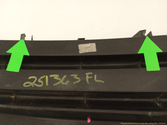 Hyundai Genesis Set Of 3 Front Bumper Grilles
