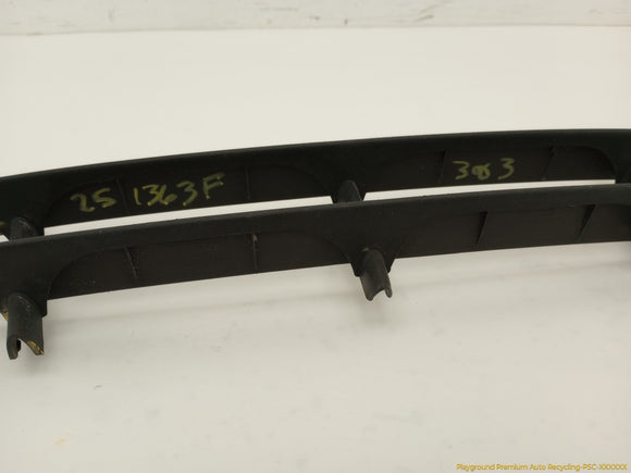 Hyundai Genesis Set Of 3 Front Bumper Grilles
