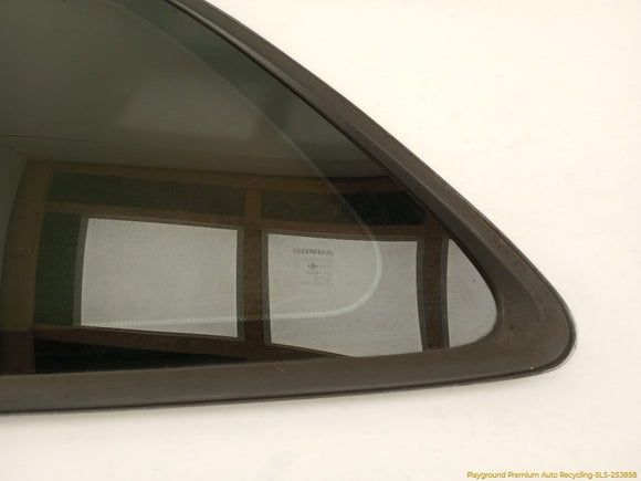 Honda Prelude Driver Left Rear Quarter Glass