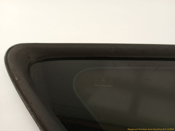 Honda Prelude Driver Left Rear Quarter Glass