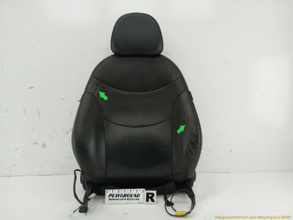 Mini Cooper S Passenger Right Front Seat Back Rest