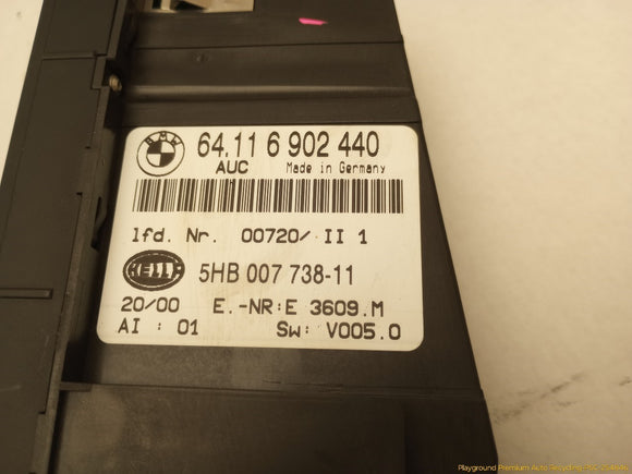 BMW 323i Climate Control Switch