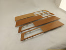 Land Rover LR4 Set Of Interior Door Handle Wood Trims-12