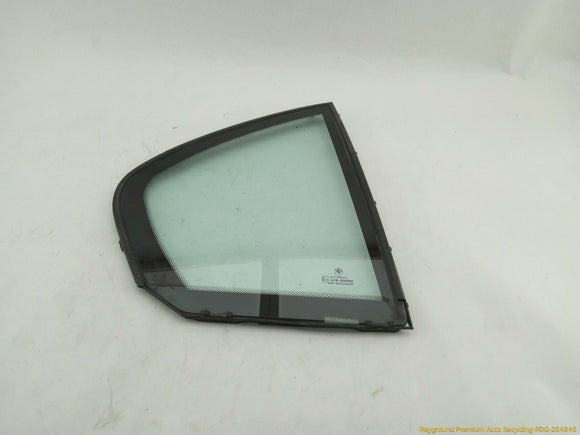 BMW 323i Right Rear Door Quarter Vent Glass