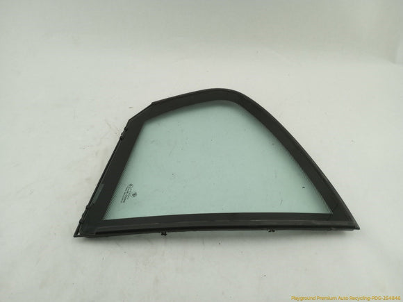BMW 323i Right Rear Door Quarter Vent Glass