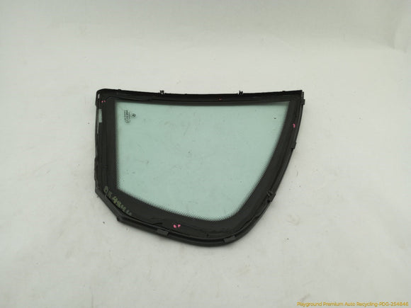 BMW 323i Right Rear Door Quarter Vent Glass