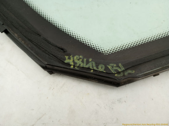 BMW 323i Left Rear Door Quarter Vent Glass