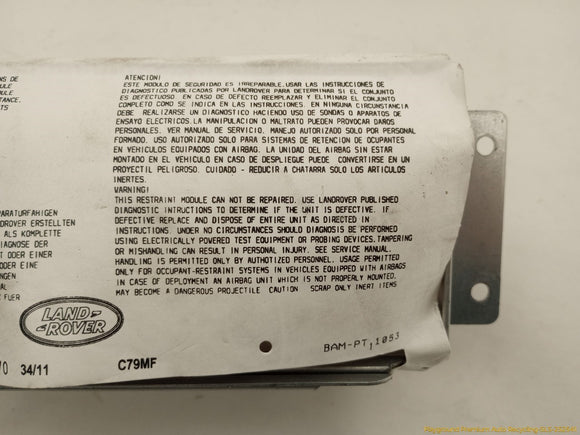 Land Rover LR4 Passenger Right Dashboard Airbag