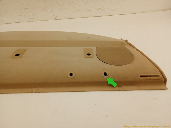 BMW 323i Rear Parcel Shelf Panel