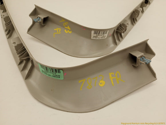 Cadillac CTS Pair Of Front Door Sill Scuff Plate Trim