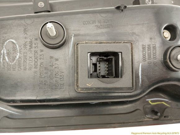 Cadillac CTS Passenger Right Rear Tail Lamp