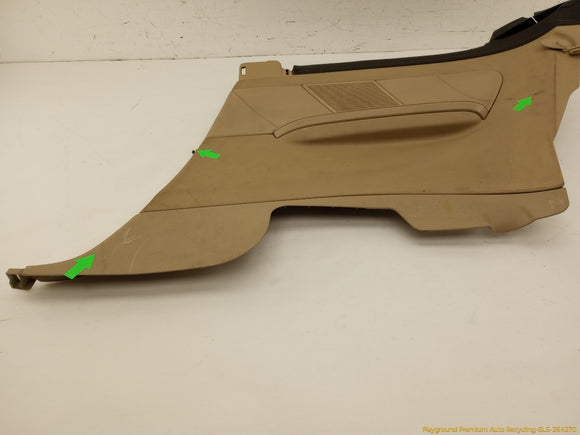 Cadillac CTS Passenger Right Rear Quarter Trim