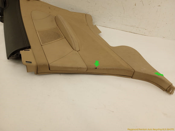 Cadillac CTS Passenger Right Rear Quarter Trim