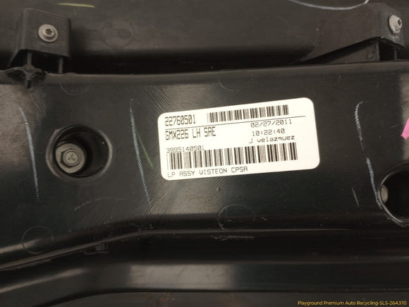 Cadillac CTS Driver Left Rear Tail Lamp