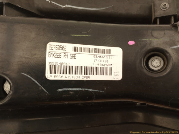 Cadillac CTS Passenger Right Rear Tail Lamp