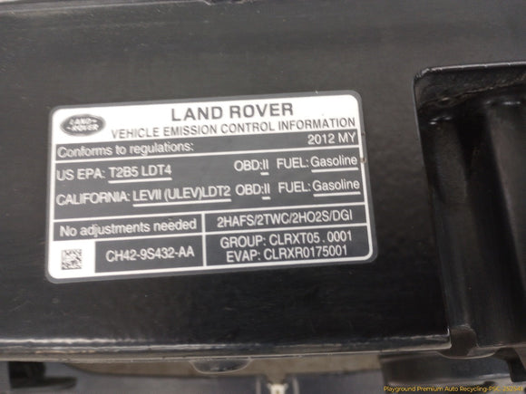 Land Rover LR4 Header Panel