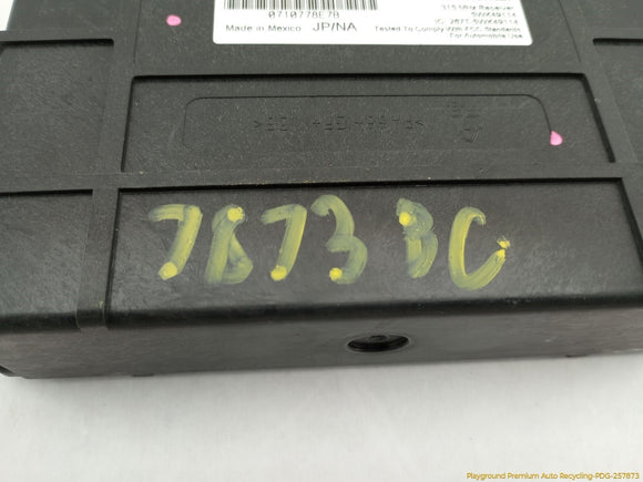 Cadillac CTS Keyless Entry Control Module