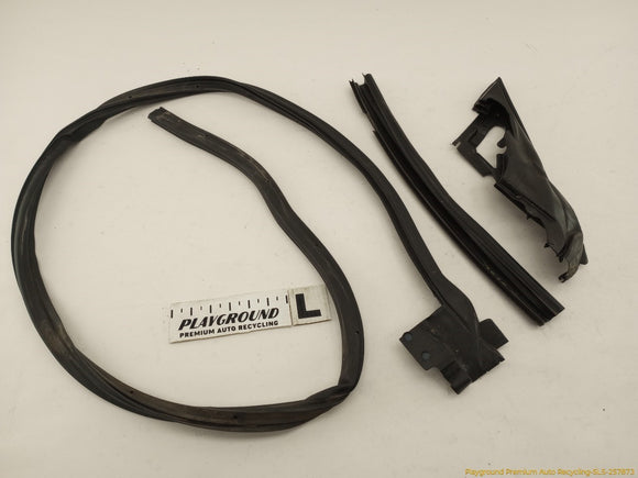 Cadillac CTS Set Of Left Front Door & Mirror Molding Seal