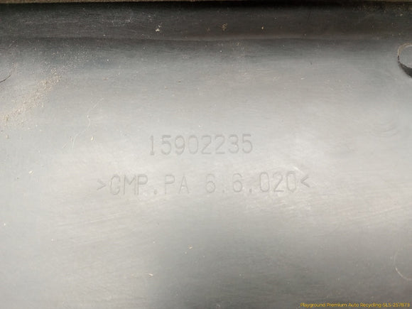 Cadillac CTS Upper Radiator Core Support Trim
