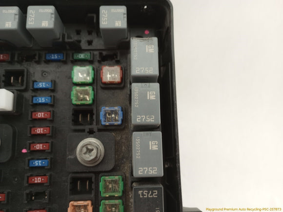 Cadillac CTS Front Right Engine Fuse Box