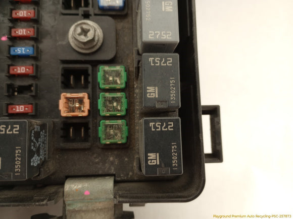 Cadillac CTS Front Right Engine Fuse Box