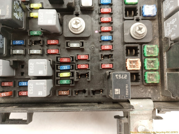 Cadillac CTS Front Right Engine Fuse Box