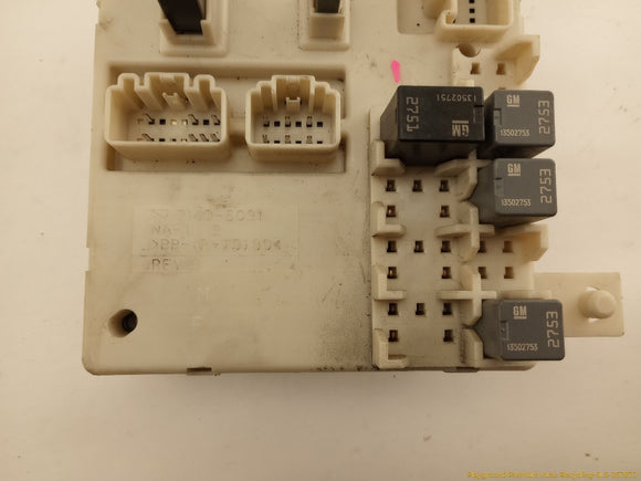 Cadillac CTS Rear Right Cabin Fuse Box