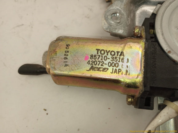 Toyota 4Runner Passenger Right Rear Door Window Regulator