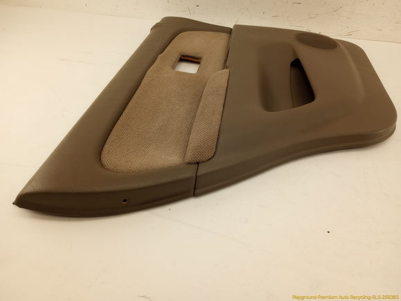 Toyota 4Runner Driver Left Rear Door Trim