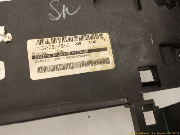 Cadillac CTS Dashboard Panel