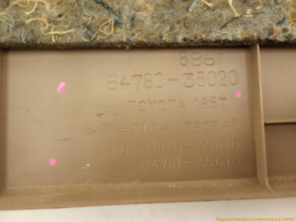 Toyota 4Runner Tailgate Trim Panel