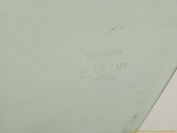 Toyota 4Runner Driver Left Front Door Window Glass