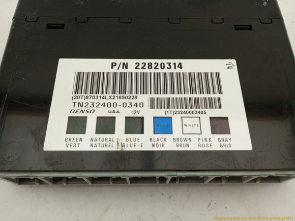 Cadillac CTS Body Control Module