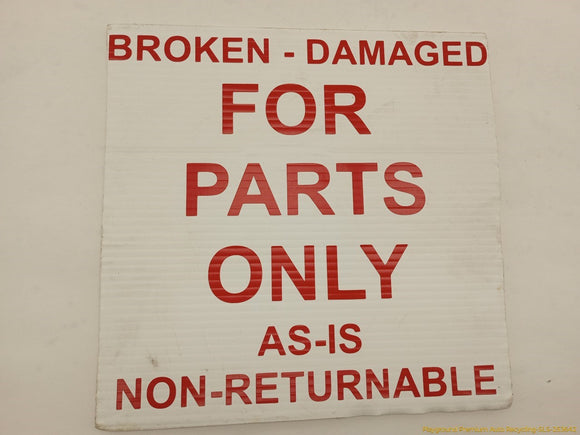 Land Rover Range Rover **AS IS** Engine Long Block