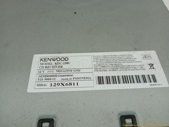 Toyota 4Runner Aftermarket Kenwood Radio Stereo Head Unit