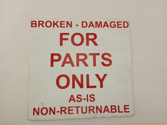 Cadillac CTS **AS IS** Pair Of Seat Switch Panel Trim