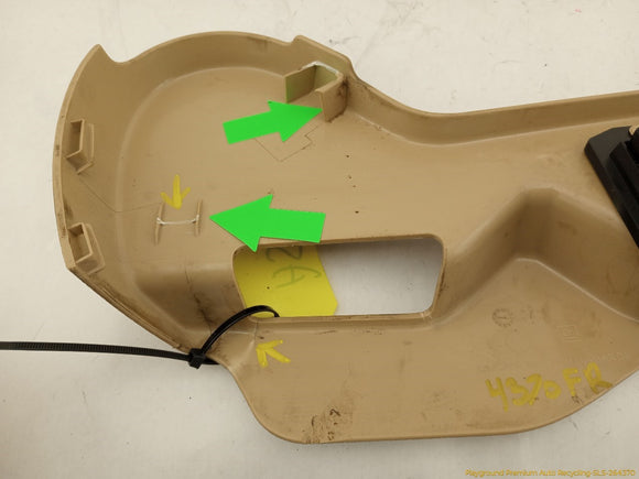 Cadillac CTS **AS IS** Pair Of Seat Switch Panel Trim