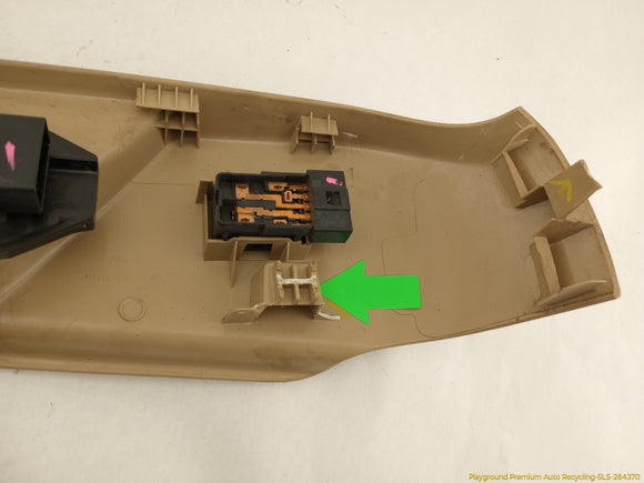 Cadillac CTS **AS IS** Pair Of Seat Switch Panel Trim