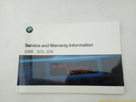 BMW 323i Owner's Manual - 0