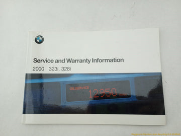 BMW 323i Owner's Manual - 0