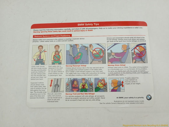 BMW 323i Owner's Manual