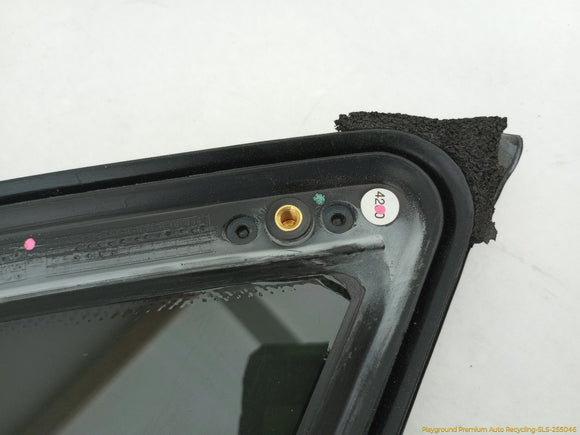 Saab 9-3 Driver Left Rear Door Vent Glass