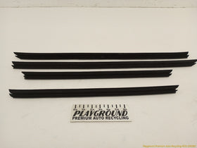 Saab 9-3 Set Of 4 Exterior Window Sweep Trim