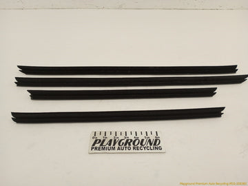Saab 9-3 Set Of 4 Exterior Window Sweep Trim