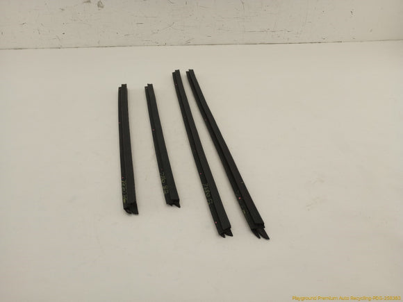 Saab 9-3 Set Of 4 Exterior Window Sweep Trim