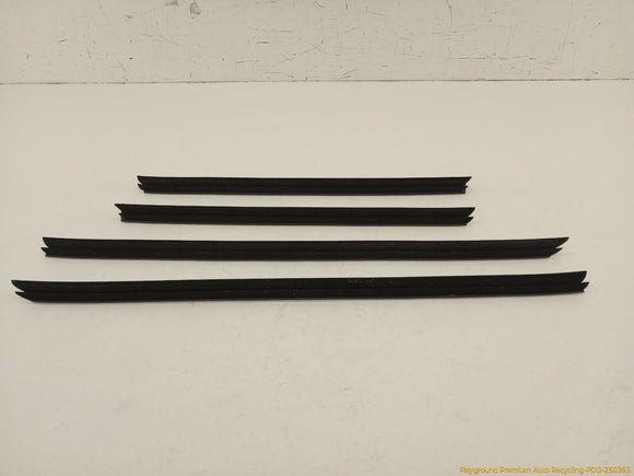 Saab 9-3 Set Of 4 Exterior Window Sweep Trim