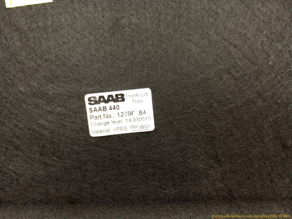 Saab 9-3 Trunk Lid Trim