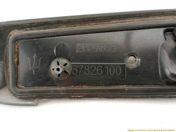 Maserati Quattroporte License Plate Lamp Trim